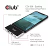 Club 3D USB Hub - CSV-1591 (3.1 USB-C Gen 1 to HDMI, 2.0 USB-A, USB-C 100W, 3,5 Jack, 4k60Hz)