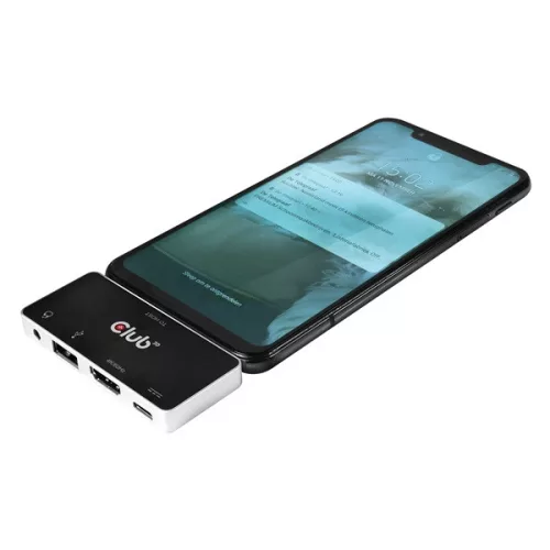Club 3D USB Hub - CSV-1591 (3.1 USB-C Gen 1 to HDMI, 2.0 USB-A, USB-C 100W, 3,5 Jack, 4k60Hz)