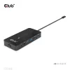 Club 3D USB Hub - CSV-1595 (USB-C Gen 1 to 2xHDMI, 2xUSB-A Gen 1, USB-C Gen 1 100W PD 3.0, RJ45, 3,5 Jack, 4k60Hz)