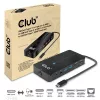 Club 3D USB Hub - CSV-1595 (USB-C Gen 1 to 2xHDMI, 2xUSB-A Gen 1, USB-C Gen 1 100W PD 3.0, RJ45, 3,5 Jack, 4k60Hz)