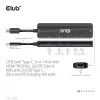 Club 3D USB Hub - CSV-1596 (USB-C to 2xHDMI, 2xUSB-A, USB-C PD, RJ45, 4k60Hz)