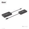 Club 3D USB Hub - CSV-1598 (USB-C Gen 2 to 2xDisplayPort, 2xUSB-A Gen 2, 2xUSB-C Gen 2, RJ45, 4k60Hz)