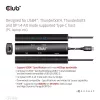Club 3D USB Hub - CSV-1599 (USB-C 4 to HDMI, 2xUSB-A (10G), RJ45 (2,5G), USB-C 100W PD 3.0, USB-C 10Gbps, 8k60Hz)