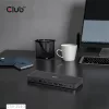 Club 3D Notebook Dokkoló - CSV-2540 (USB-C to 2xUSB-C, 2xUSB-A, 2xHDMI, 2xDP, RJ45, SD/MicroSD, 100W PD, 4K60hz)