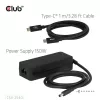Club 3D Notebook Dokkoló - CSV-2540 (USB-C to 2xUSB-C, 2xUSB-A, 2xHDMI, 2xDP, RJ45, SD/MicroSD, 100W PD, 4K60hz)