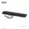 Club 3D Notebook Dokkoló - CSV-2541 (USB-C to 4xUSB-C, 2xUSB-A, 2xHDMI, 2xDP, RJ45, SD/MicroSD, 100W PD, 4K60hz)