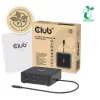 Club 3D Notebook Dokkoló - CSV-2542 (USB-C to 2x Displayport 8K60Hz + 2x HDMI™ 4K60Hz PD3.0 100Watt Ethernet 2.5G)