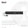 Club 3D USB Hub - CSV-2550 (USB-C to 3xUSB-C, 3xUSB-A, RJ45, SD/MicroSD, 140W PD, HDMI, 8K30hz)