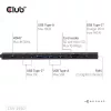 Club 3D USB Hub - CSV-2550 (USB-C to 3xUSB-C, 3xUSB-A, RJ45, SD/MicroSD, 140W PD, HDMI, 8K30hz)