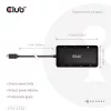 Club 3D USB Hub - CSV-2552 (USB-C to 2xUSB-C, 2xUSB-A, 2xHDMI, RJ45, SD/MicroSD, 100W PD, 4K60hz)