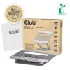 Club 3D Notebook Állvány - CSV-2554 (100W,4K60Hz HDMI, 3x USB-C, RJ-45, 2x USB-A)