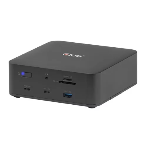 Club 3D Notebook Dokkoló - CSV-2562 (180W,Thunderbolt 5 to 2xHDMI, 2xUSB-C, 10Gbps, 2x USB-A 5Gbps, USB-A 10Gbps, M2)