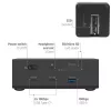 Club 3D Notebook Dokkoló - CSV-2562 (180W,Thunderbolt 5 to 2xHDMI, 2xUSB-C, 10Gbps, 2x USB-A 5Gbps, USB-A 10Gbps, M2)