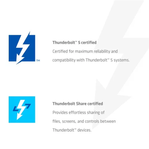 Club 3D Notebook Dokkoló - CSV-2563 (180W,Thunderbolt 5 to 3xUSB-C, USB-A, 1x 8K60Hz, 3x 5K60Hz)