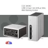 Club 3D Notebook Dokkoló - CSV-3104D (4K UHD, 3.0 USB-A to HDMI, DVI-I, 4xUSB-A, RJ45, 3.5 Jack Audio + Mic)