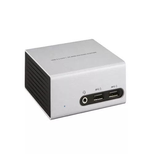 Club 3D Notebook Dokkoló - CSV-3104D (4K UHD, 3.0 USB-A to HDMI, DVI-I, 4xUSB-A, RJ45, 3.5 Jack Audio + Mic)