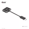 Club 3D USB Hub - CSV-7220 (Multi Stream, DisplayPort 1.4 to DisplayPort + HDMI, 2x4K60Hz)