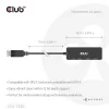 Club 3D Átalakító - CSV-7330 (DisplayPort 2.1 to 3xHDMI, 8K60Hz, HDR, HDCP 2.3, HPD, ALT mode)