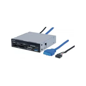   Manhattan Kártyaolvasó - 48in1 USB3.0 beépíthető író/olvasó