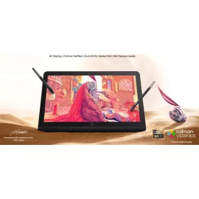   XP-PEN Grafikus kijelző - Artist Pro 19 (Gen2) (18,4", 4K, 16:9, 5080 LPI, PS 16k, 220 RPS)