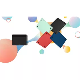   XP-PEN Grafikus tábla - DECO FUN L_BK (10"x6,3", 5080 LPI, PS 8192, 220 RPS, USB-C) fekete