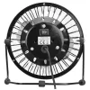 Everest Asztali Ventilátor - EFN-482 (fém, USB, fekete)