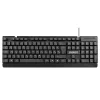 Everest Billentyűzet - KB-2030 (Numpad, USB, fekete, magyar)