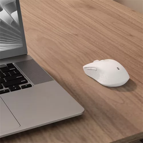 Everest Vezeték nélküli Egér - SM-300 White (1600 DPI, 4gomb, optikai, fehér)