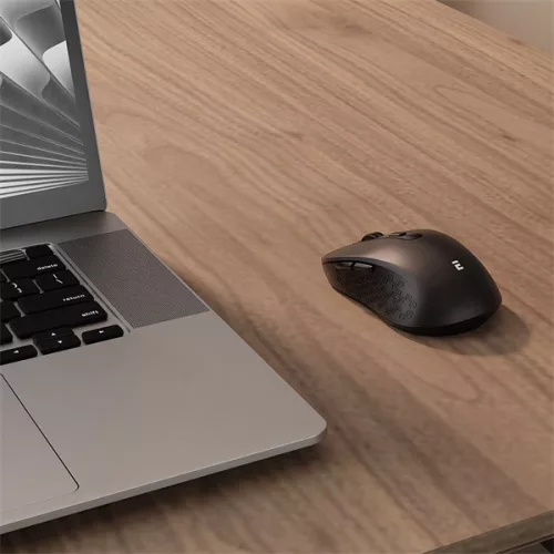 Everest Vezeték nélküli Egér - SM-BT08 (Bluetooth, 1600 DPI, 2,4 Ghz, BT 5.2, 4gomb, optikai, fekete)