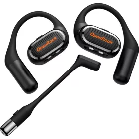   ONEODIO Sport Fejhallgató - OpenRock LINK 20 Black (premium, légvezetés, BT 6.0, fekete)