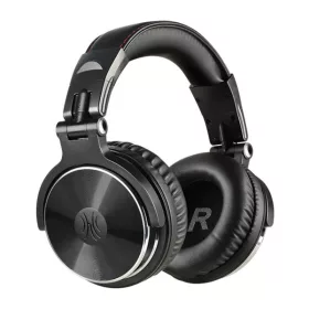   ONEODIO DJ Fejhallgató - Pro 10 Black (Vezetékes, 3,5mm, 6,35mm jack, Hi-Res Audio)