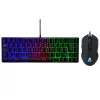 The G-Lab Gaming kit - 2 in 1 COMBO HYDROGEN B/HU (TKL billentyűzet, egér, 6200 DPI, RGB, USB-A, fekete, magyar)