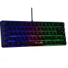 The G-Lab Gamer Billentyűzet - KEYZ HYDROGEN HU (RGB LED, TKL, USB, fekete, magyar)