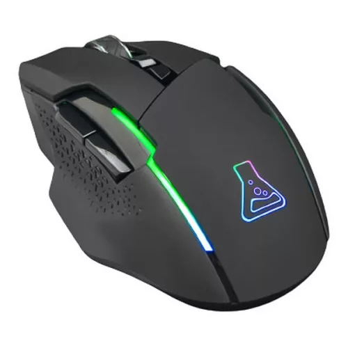The G-Lab Vezeték nélküli Gamer Egér - KULT CAESIUM (7200 DPI, 2,4Ghz+Bluetooth, 6 gomb, makro, RGB LED, fekete)