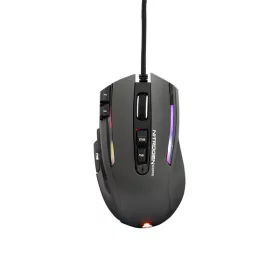   The G-Lab Gamer Egér - KULT NITRO CORE (10000 DPI, 11 gomb, makro, 1,8m kábel, RGB LED, fekete)