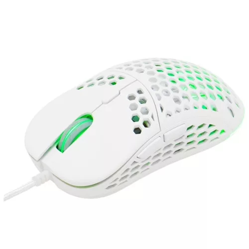 The G-Lab Gamer Egér - KULT OXYGEN W (12800 DPI, 60g, 6 gomb, RGB, fehér)