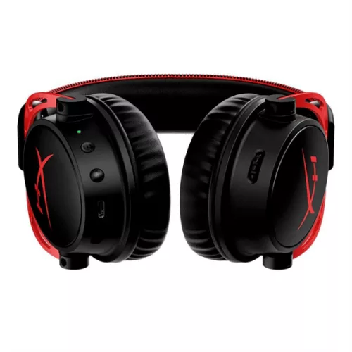 HyperX Fejhallgató - Cloud Alpha Wireless (Vezeték nélküli, USB, fekete/piros)