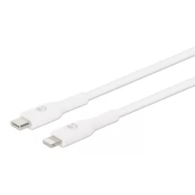   Manhattan Kábel - USB-C to Apple® MFi-certified Lightning, 0.5m, Fehér