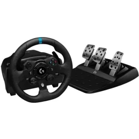   Logitech Kormány - G923 TrueForce szimulátor-versenykormány (kormány+pedálok, PS4/PS5/PC kompatibilis, fekete)