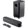 Majority Hangszóró Soundbar - Bowfell Axis 2.1 Dolby (140W, BT 5.0, HDMI ARC, AUX, USB, Optikai, Távírányító, Mélynyomó)