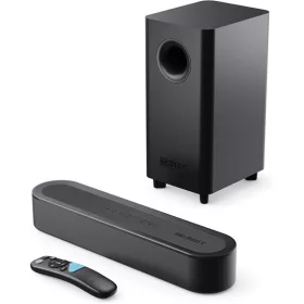   Majority Hangszóró Soundbar - Bowfell Axis 2.1 Dolby (140W, BT 5.0, HDMI ARC, AUX, USB, Optikai, Távírányító, Mélynyomó)