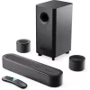 Majority Hangszóró Soundbar - Bowfell Halo 5.1 Dolby (230W, BT 5.3, HDMI ARC, AUX, USB, Optikai, Távírányító, Mélynyomó)