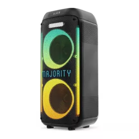   Majority Hangszóró Bluetooth - Pulse P2 (120W, Bluetooth 5.4, TWS, USB/AUX/SD, smart LED, mikrofon, 8 óra)