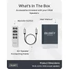 Majority Hangszóró 2.0 - D50X Fekete (60W, Bluetooth 5.3, USB, AUX, HDMI ARC, RCA, USB, Optikai, Távírányító)