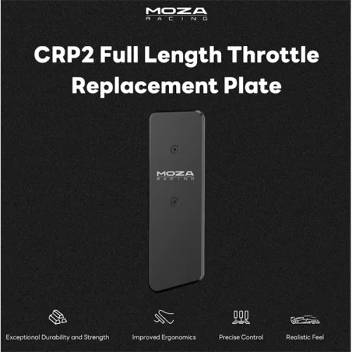 Moza Racing kiegészítő - CRP2 Full Length Throttle Replacement Plate