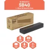 Oakcastle Hangszóró Soundbar - SB40 (60W, Bluetooth 5.0, HDMI ARC, AUX, Optikai, Távírányító)