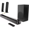 Oakcastle Hangszóró Soundbar - SB80 Xtra Split (200W, Bluetooth 5.3, HDMI ARC, AUX, USB, Optikai, Távírányító)