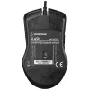 Rampage Egér Gamer - SMX-R120 SLASH (7200DPI, 7 gomb, makro, RGB LED, 1,8m harisnyázott kábel, fekete)