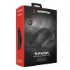 Rampage Egér Gamer - SMX-G68 SPEAR (7200DPI, 7 gomb, makro, RGB LED, 1,5m harisnyázott kábel, fekete)