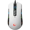Rampage Egér Gamer - SMX-R600 PYTHON (1240DPI, 9 gomb, makro, RGB LED, 1,8m harisnyázott kábel, fehér)